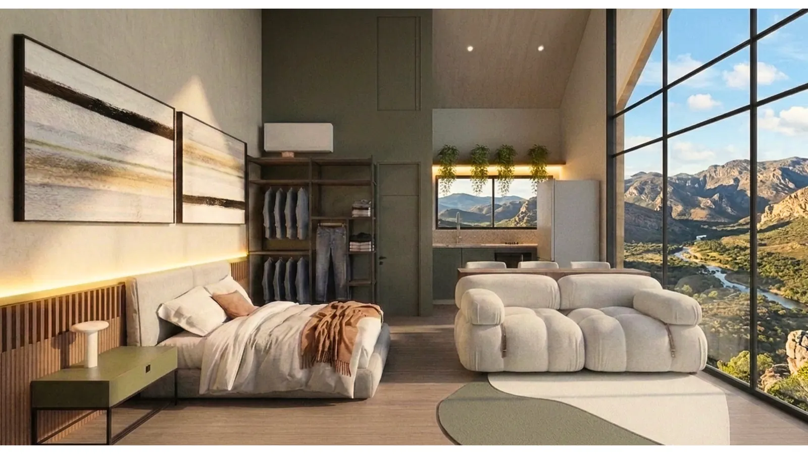 Sala de estar do EASY 30